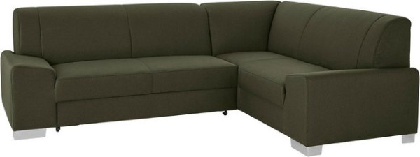 DOMO collection Ecksofa Anzio, Wahlweise mit Bettfunktion und Federkern