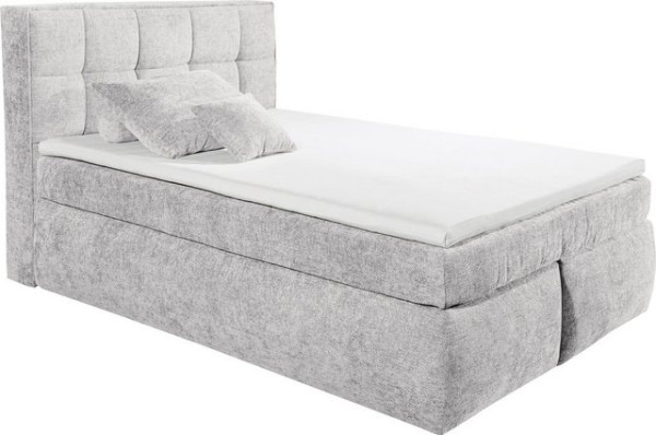 ED EXCITING DESIGN Boxspringbett Michigan, Duo-Matratze - mit Kokosmatte, Filzabdeckung