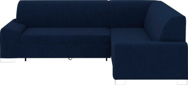 DOMO collection Ecksofa Anzio, Wahlweise mit Bettfunktion und Federkern