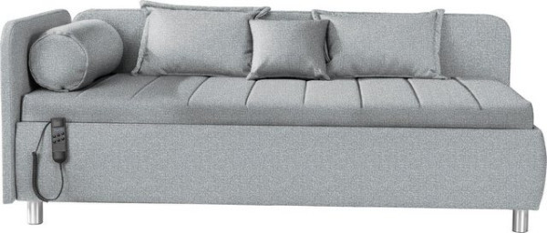 ADA trendline Schlafsofa Kiana, Liegefläche 90/200 cm oder 100/200 cm, Bettkasten, Zierkissen-Set