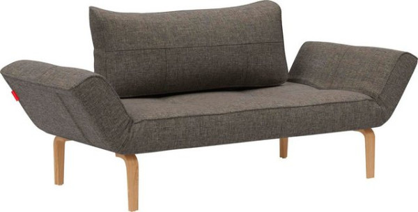 INNOVATION LIVING ™ Schlafsofa Zeal, im Scandinavian Design, Bow Beine, inklusive Rückenkissen