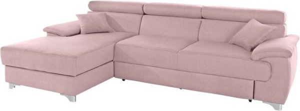 DOMO collection Ecksofa Mira, wahlweise mit Bettfunktion und Bettkasten